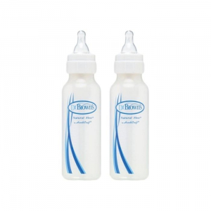 Dr Brown�s nappflaskor 2-pack, standard 240 ml