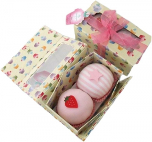 BabyBlooms Cupcakes pyjamas Jordgubbe 0-6 m�n