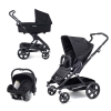 Brio Go 2013 Duo-pakke + bilsete Go med base + regntrekk