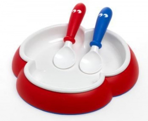 BabyBj�rn Tallrik och sked