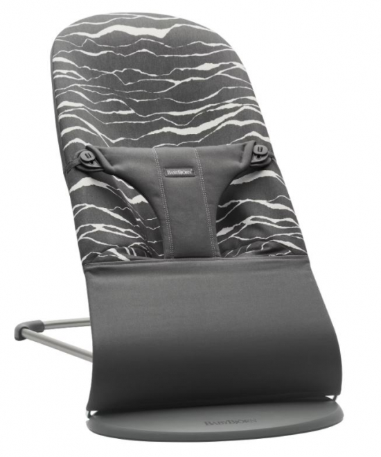 BabyBjrn Vippestol Bliss Antracitgr/Landscape Print