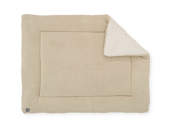 Jollein Lekematte Quilt 80x100cm Bliss Knit Storm Nougat i gruppen Barn og foreldre / Barnerommet / Barneromsinnredning / tekstiler hos Kpbarnvagn (017-513-65352)
