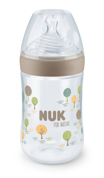 NUK for Nature Temperature Control Nappflaska Silicon 260ml i gruppen Barn & Frlder / ta & dricka / Nappflaskor & muggar hos Kpbarnvagn (10216038)