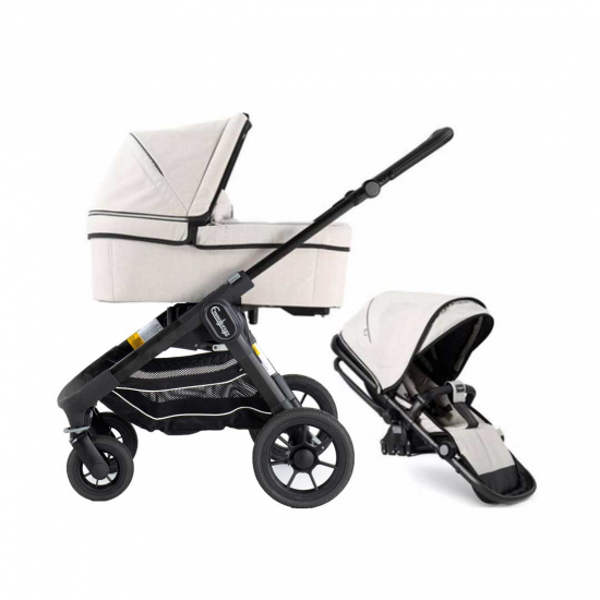 Emmaljunga NXT60 Duovogn Soft Beige i gruppen Barnevogner / Varemerker / Emmaljunga /  Emmaljunga NXT60 hos Kpbarnvagn (11268)
