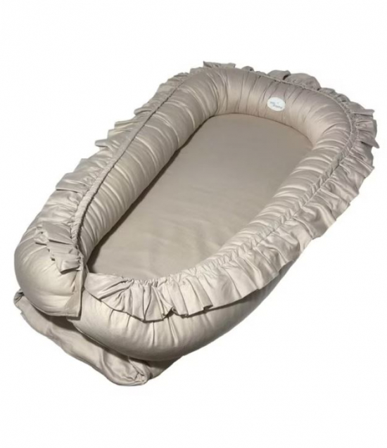 Mini Dreams Babynest Volang Sand i gruppen Barn og foreldre / Barnerommet / Babynest hos Kpbarnvagn (20200216)