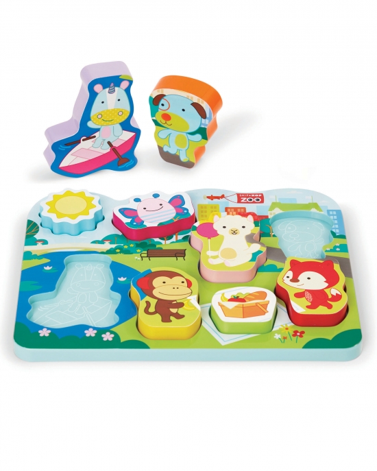 Skip Hop Zoo Park Pals Puslespill i gruppen Leker / Leker fra 2 r / Puslespill hos Kpbarnvagn (223351)