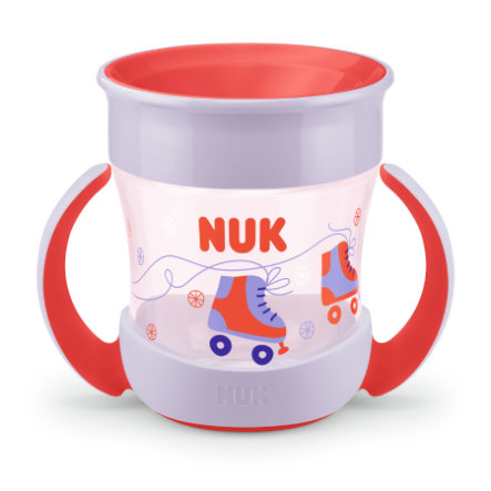 NUK Evolution Mini Magic Cup Rød i gruppen Barn og foreldre / Spise & drikke / Tåteflasker & kopper hos Köpbarnvagn (255606)