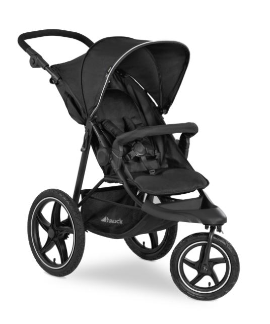 Hauck Runner 2 Joggingvagn Black i gruppen Barnvagnar  / Barnvagnstyp / Joggingvagnar hos Kpbarnvagn (274200)