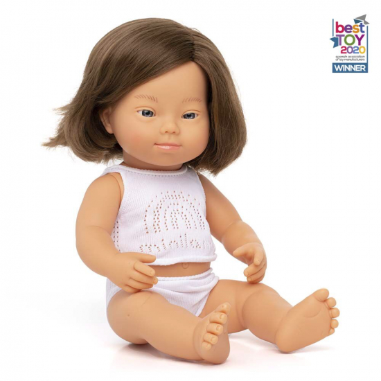 Miniland Dukke 38 cm Jente Sandra