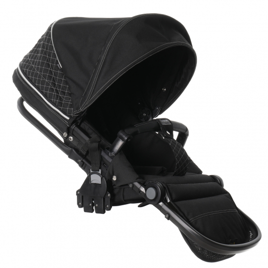 Emmaljunga NXT De Luxe Sittedel Crystal Black 3.0
