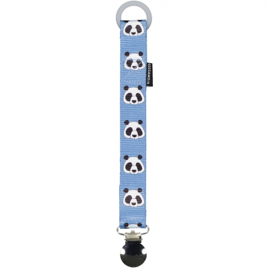 Geggamoja Nappholder Panda i gruppen Barn og foreldre / Baderom og utstyr / Smokker & Smokkesnor hos Kpbarnvagn (356461)