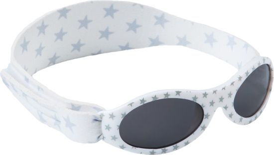 Dooky Solbriller Baby Banz 0-2 r, Stjerner Slv i gruppen Barn og foreldre / Foreldre / Reise med barn / Solbeskyttelse / Solbeskyttelseklr hos Kpbarnvagn (5038278000649)