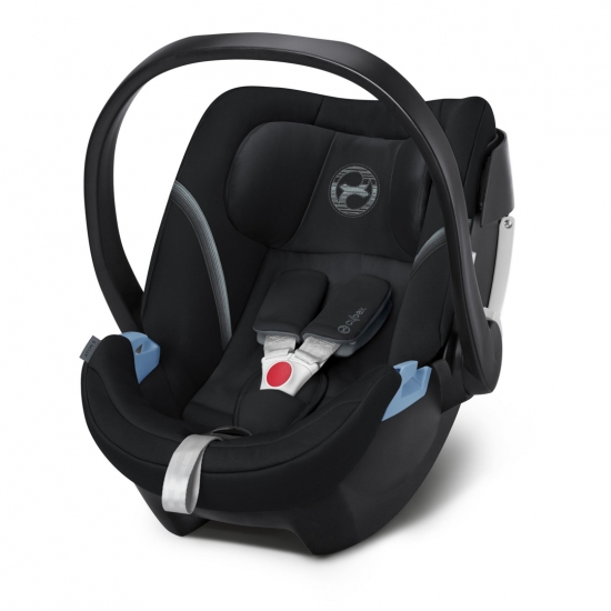 Cybex Aton 5 Babybilstol Deep Black i gruppen Bilbarnestoler / Bilstoltype / Babybilstoler 0-1 r hos Kpbarnvagn (520000178)