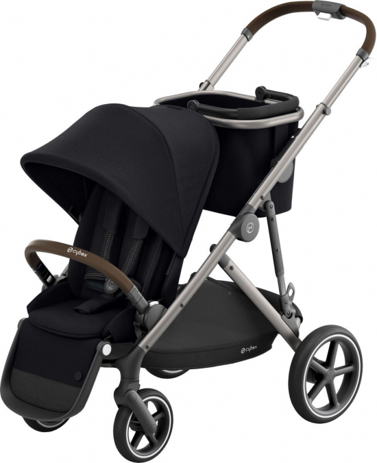 Cybex Gazelle S Sportsvogn Taupe Deep Black/Black i gruppen Barnevogner / Varemerker / Cybex / Cybex Gazelle S hos Kpbarnvagn (520002177)