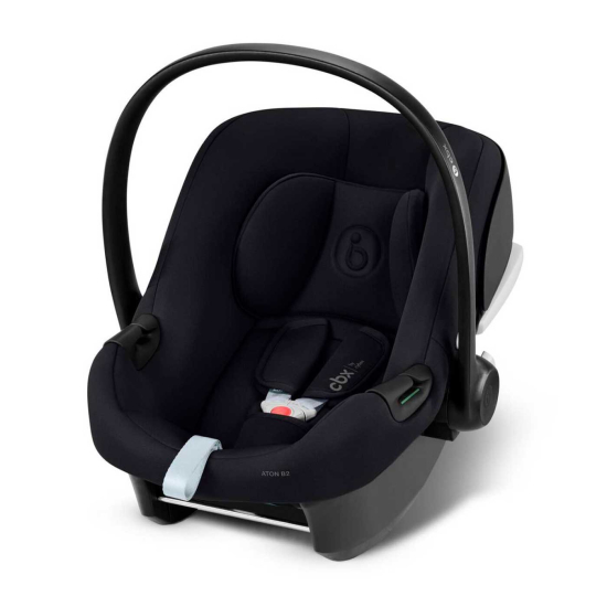 Cybex Aton B2 i-Size Volcano Black i gruppen Bilbarnstolar / Bilstolstyp / Babyskydd 0-1 r hos Kpbarnvagn (521003589)