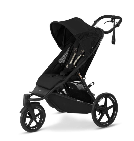 Cybex Avi Spin Joggevogn, Moon Black Barnevogner