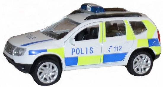Pull-back Lekebil Die-Cast Politibil i gruppen Leker / Leker fra 3 år / Biler, båter & tog hos Köpbarnvagn (7320342810468)