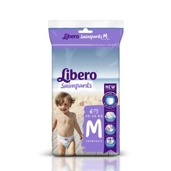 Libero Swimpants Medium 10-16 kg i gruppen Barn og foreldre / FORELDRE / Reise med barn / Solbeskyttelse / Solbeskyttelseklær hos Köpbarnvagn (7322540375756)