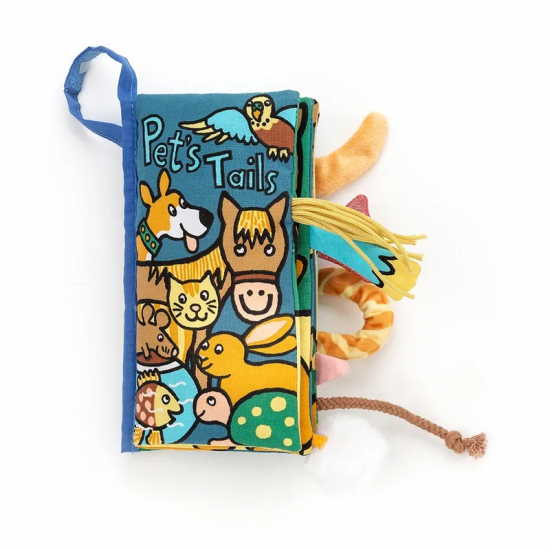 Jellycat Raslebok Pet Tails Tygbok i gruppen Leker / Babyleker 0-1 r / Bker hos Kpbarnvagn (BK4PT)