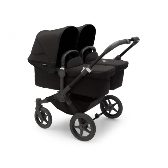 Bugaboo Donkey 5 Twin Black/Midnight Black i gruppen Barnevogner / Varemerker / Bugaboo / Bugaboo Donkey 5 hos Kpbarnvagn (PKTbdonkey5)