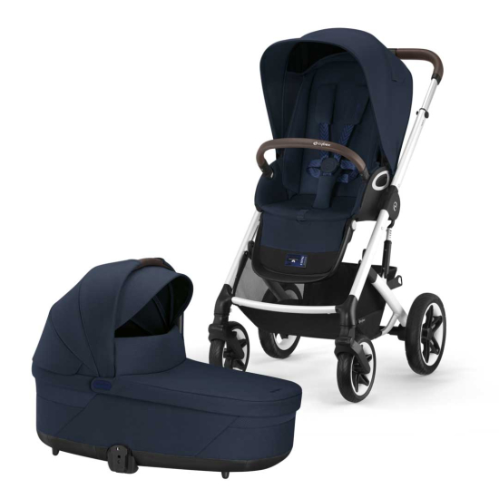 Cybex Talos S Lux 2023 Duo Komplett, Ocean Blue i gruppen Barnvagnar  / Varumrken / Cybex / Cybex Talos S Lux hos Kpbarnvagn (Pktcytal3)