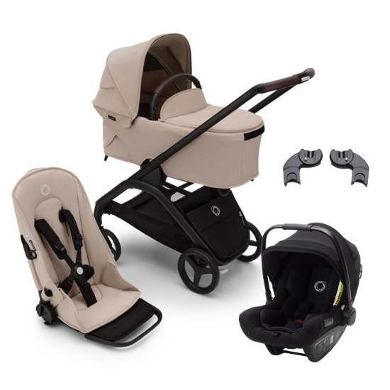 BUGABOO DRAGONFLY DUO INKl. TURTLE AIR BABYBILSTOL