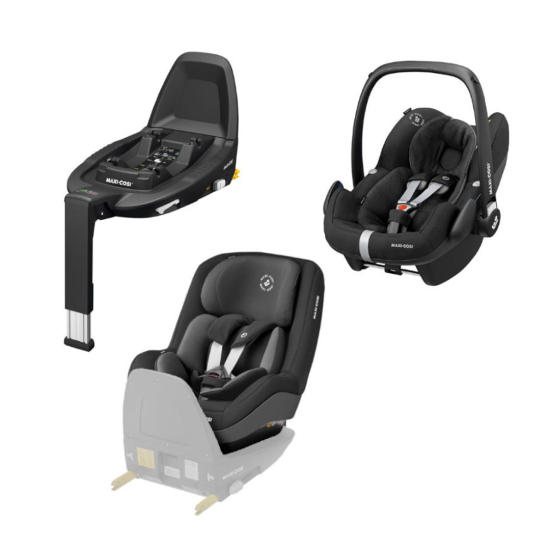 Maxi-Cosi Pebble, Pearl & FamilyFix3 i gruppen Bilbarnestoler / Varemerke / Maxi-Cosi hos Kpbarnvagn (SET-mcpp)