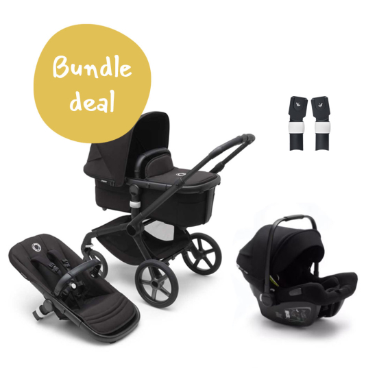 Bugaboo Fox 5 PAKKE Turtle Air By Nuna  i gruppen Barnevogner / Varemerker / Bugaboo / Bugaboo Fox 5 hos Kpbarnvagn (SETFox5ts1)