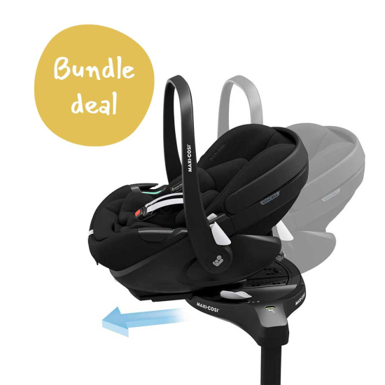Maxi-Cosi Pebble 360 PRO Inkl. Base i gruppen Bilbarnestoler / Bilstoltype / Babybilstoler 0-1 r hos Kpbarnvagn (SETbabyskyddmc1)
