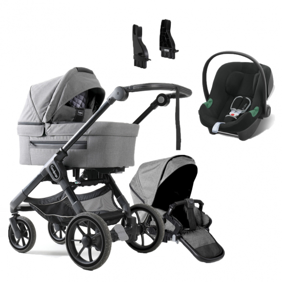 Emmaljunga NXT90 2023 & Cybex Aton i gruppen Barnevogner / Varemerker / Emmaljunga / Emmaljunga NXT90 hos Kpbarnvagn (SETelnxt90ts12)
