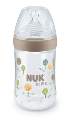 NUK for Nature Temperature Control Tåteflaske Silicon 260ml