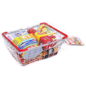 Champion handlekurv med lekemat 15 deler