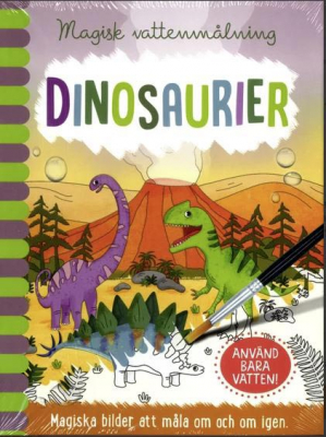 Magisk vannmaling Dinosaurier