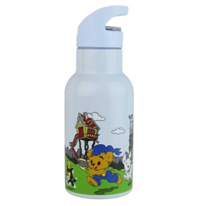 Bamse vannflaske lyseblå