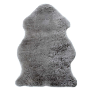 BOZZ Lammeskinnsfell kortklipt Mid Grey