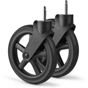 Bugaboo Donkey 6 Forhjul Svart 2-pakk