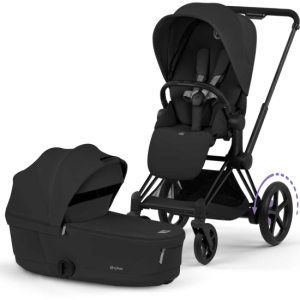 Cybex E-Priam Duovogn Matt Black/Sepia Black