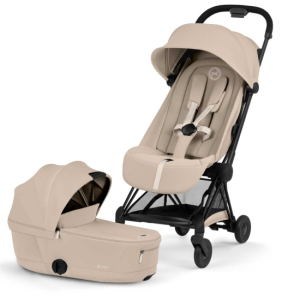 Cybex Coya Duovogn Matt Black/Cozy Beige