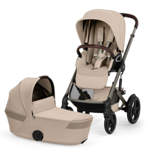 Cybex Talos S Lux Duo med Fold-Cot Almond Beige