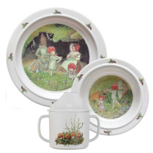 Elsa Beskow Nissebarna Servise