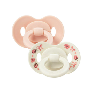 Elodie Binky Smokk Silikon 2-pack 3+ mnd Petit River Rose