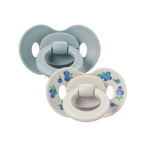 Elodie Binky Smokk Silikon 2-pack 0-6 mnd Blueberry Bliss