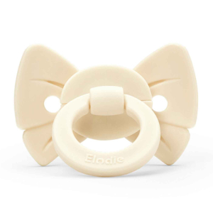 Elodie Binky Bow Smokk Silikon 0-6 mnd Oat White