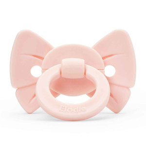 Elodie Binky Bow Smokk Silikon 0-6 mnd Misty Pink