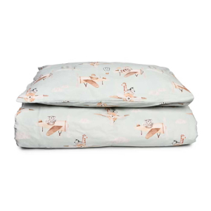 Mini Dreams Sengetøysett Sprinkelseng Flying Friends Grønn