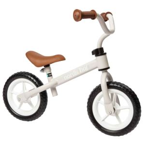Nordic Hoj Balansesykkel 10 tum Lys beige