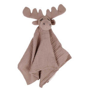 Oh Poppy Loa the Moose Muslinteppe Biscuit Brown