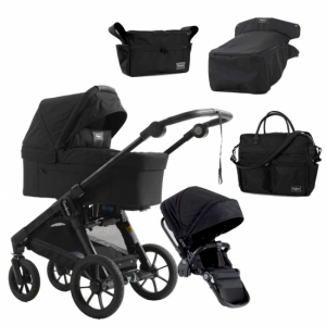 Emmaljunga 2023 NXT 310 All Black ERGO ink. tilbehr