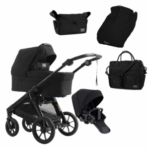 Emmaljunga 2023 NXT 310 All Black FLAT ink. tilbehr