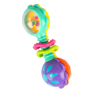 Playgro Rangle Twisting Barbell Rattle